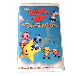 Rolie Polie Olie: The Baby Bot Chase (VHS, 2003) Clam Shell Case Non Rental